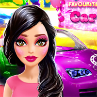 Free online html5 games - Kylies Favourite Car game 