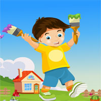 Free online html5 games - G4K Painter Boy Rescue game 