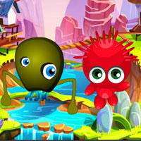 Free online html5 games - Candyland Alien Escape HTML5 game 