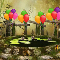 Free online html5 games - Fantasy Balloon Forest Escape HTML5 game 