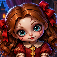 Free online html5 escape games - Haunted Doll Girl Escape Game
