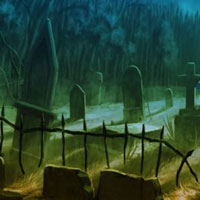 Free online html5 games - Dark Gothic Cemetery Escape HTML5 game - Games2rule 
