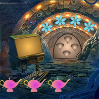 Free online html5 games - Happy Warlock Rescue game 