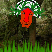 Free online html5 games - Red Indian Forest Escape game 