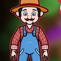 Free online html5 escape games - Friendly Farmer Rescue