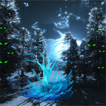 Free online html5 games - WowEscape Moon Forest Escape game - Games2rule 