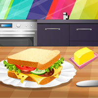 Free online html5 games - Lunchbox Sandwich game 