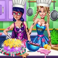 Free online html5 games - Super Hero Cooking Contest ZeeGames game 