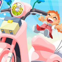 Free online html5 games - My Scooter game - Games2rule 