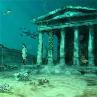 Free online html5 games - Egyptian Underwater World Escape game 