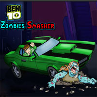 Free online html5 games - Ben10 Zombies Smasher game 
