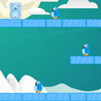 Free online html5 games - Ice Cube Bear Demonically game 