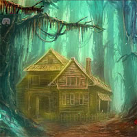 Free online html5 games - Green Forest House Escape game 