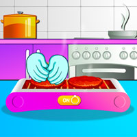 Free online html5 games - Burger Maker game 