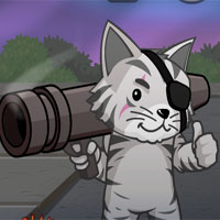 Free online html5 games - Bazookitty game 
