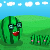 Free online html5 games - Brave Watermelon game 