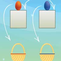 Free online html5 games - Easter Physics game 
