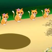 Free online html5 games - G2M Rescue the Grey Cat game - Games2rule 