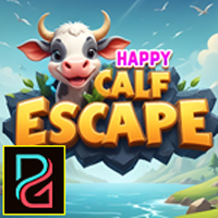Free online html5 games - Happy Calf Escape game 