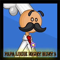 Free online html5 games - Papa Louie Night Hunt 3 game 