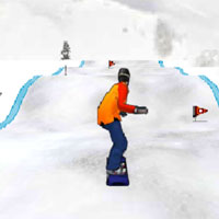 Free online html5 games - Snowboard King game 