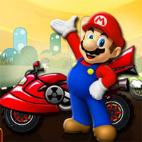 Free online html5 games - Mario Friendly Race game 