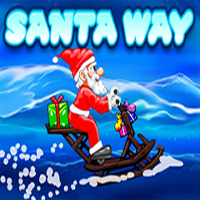 Free online html5 games - Santa Way 2 game - Games2rule 