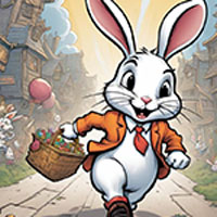 Free online html5 games - Happy Bunny Escape  game 