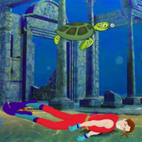 Free online html5 games - Save Underwater Explorer Boy game - Games2rule 