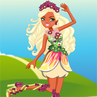 Free online html5 games - Nina Thumbell Dress Up game 