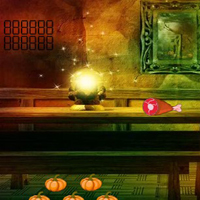 Free online html5 games - Medieval Halloween House Escape game 