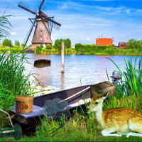 Free online html5 games - Traditional Village Escape game 