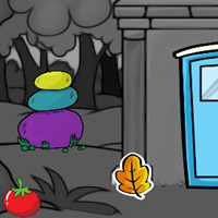 Free online html5 games - G2J Black And White Forest Man Hunger Escape game - Games2rule 