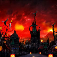 Free online html5 games - Top10NewGames Halloween Hell Escape game 