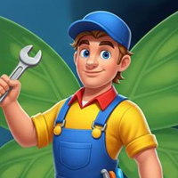 Free online html5 escape games -  Happy Plumber Man Escape