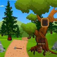 Free online html5 games - Top10NewGames Rescue The Raccoon game 