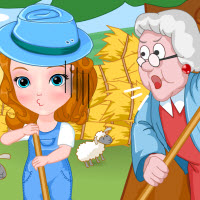 Free online html5 games - Princess Sofia Farm Challenge game 