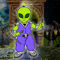 Free online html5 games - G2J Release The Alien Warrior game 