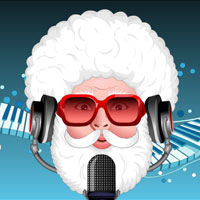 Free online html5 games - DJ Santa Claus game 