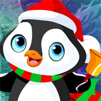 Free online html5 games - G4k X Mas Penguin Escape game 