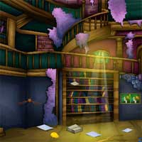 Free online html5 games - EnaGames The Circle-Old Library Escape game 