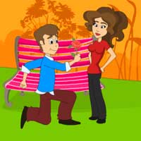 Free online html5 games - Valentines Escape game 