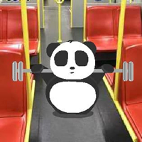 Free online html5 games - Funny Panda Train Escape HTML5 game 