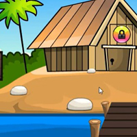 Free online html5 games - G2M Abandoned Island Escape game 