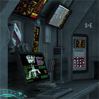 Free online html5 games - 365escape Spaceship game 