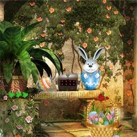 Free online html5 games - 365Escape Magic Easter Garden game - Games2rule 