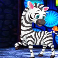 Free online html5 games - G4K Jocose Zebra Escape game 
