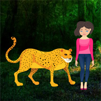 Free online html5 games - Rescue Girl From Wild Animal game - Games2rule 