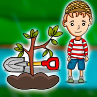 Free online html5 escape games - G2J Help This Boy Plant a Tree