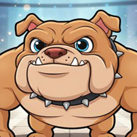 Free online html5 escape games - Power Bull Dog Escape